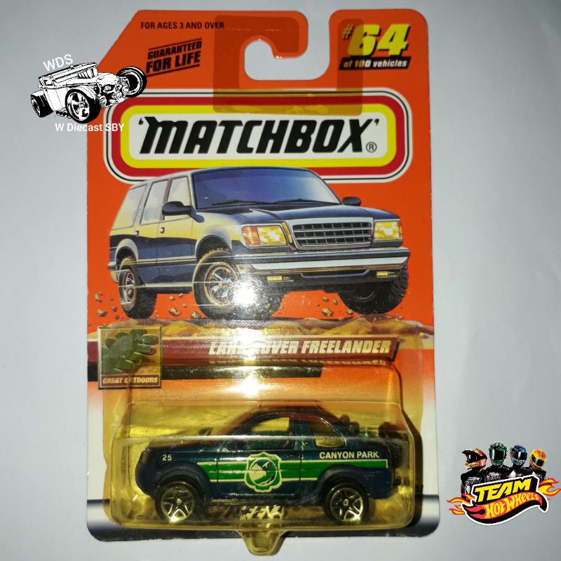Matchbox MBX Land Rover Freelander Canyon Park Hobi Mainan Mobil Kolektor Rare