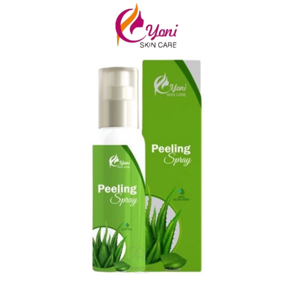 Yoniskincare Peeling Spray Penghilang Perontok Daki Badan Dan Wajah Yoni Skincare BPOM