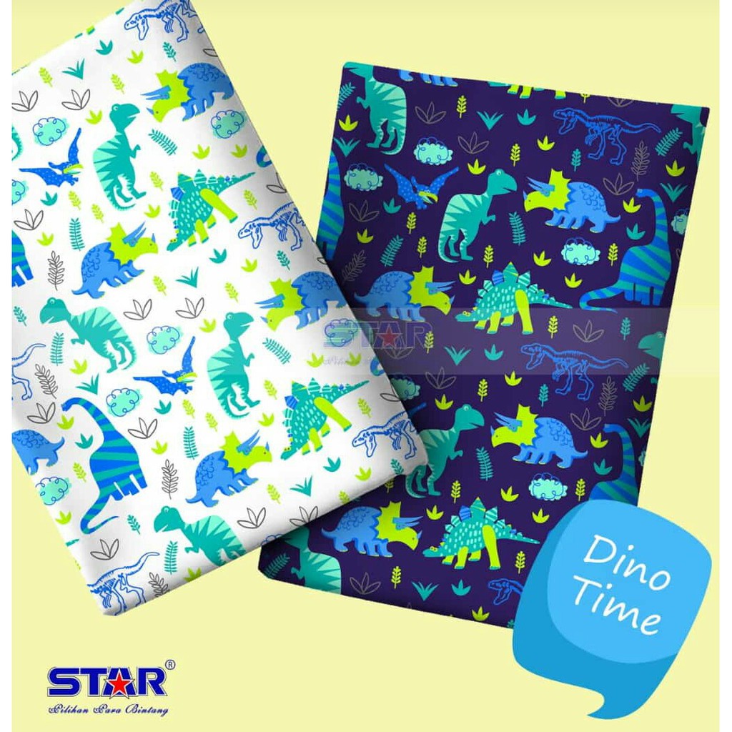 Bantal Guling Junior / Anak Motif Dino Time Cocok Usia 3-8 Tahun