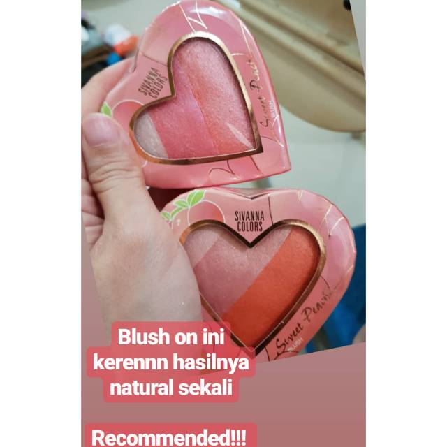 Blush On Love Sivanna Colors