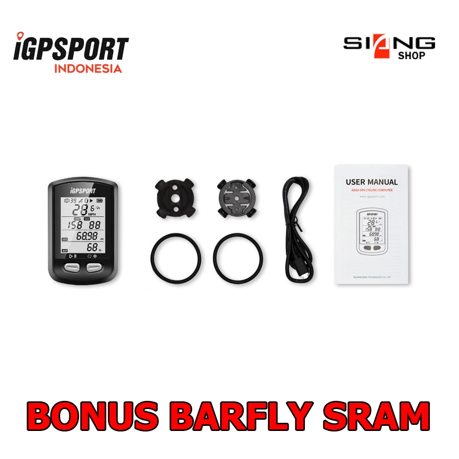 iGPSport IGS10S Bike Computer GPS Speedometer