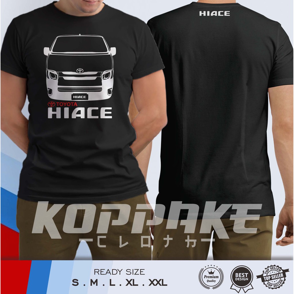 Kaos Mobil Toyota Hiace Commuter 2017 Baju Otomotif