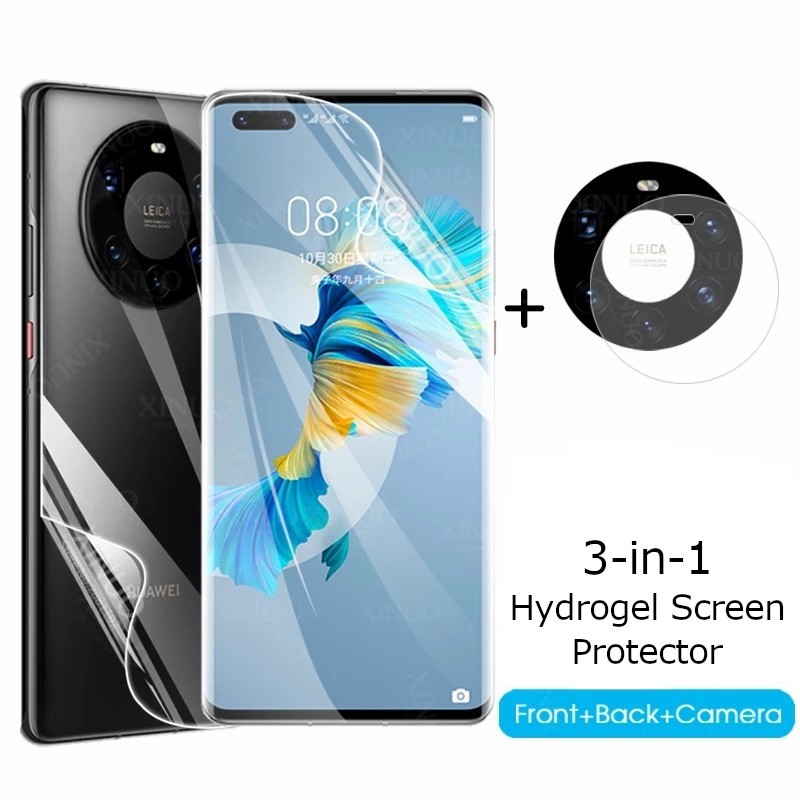 Armor Repvblic Hydrogel Screen Protector Huawei Mate 40 Pro 3-in-1