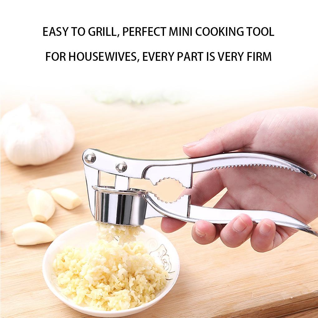 Garlic Press Alat Penghancur Penghalus Bawang Putih Jahe Dapur Pemeras Baja Kitchen GadgetR