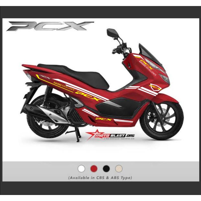 sticker cutting variasi pcx