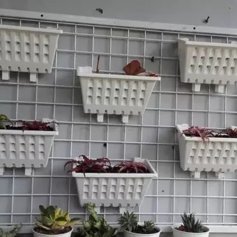 RAM Besi / Rak Besi Pot Dinding 75x115 cm