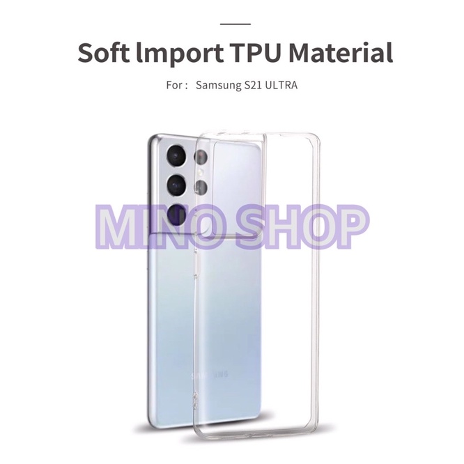 SOFTCASE TRANSPARAN SAMSUNG S21 ULTRA PREMIUM CLEAR SOFT CASE