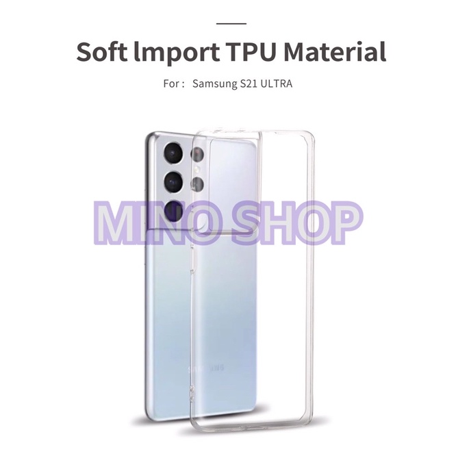 SOFTCASE TRANSPARAN SAMSUNG S21 ULTRA PREMIUM CLEAR SOFT CASE