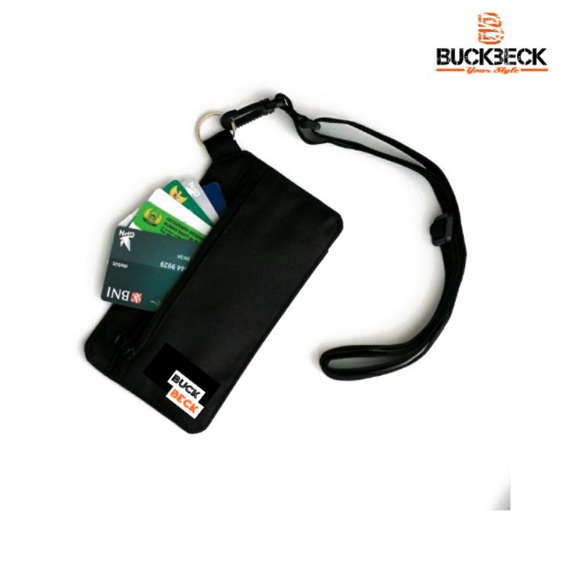 Tas Dompet Gantung Leher Hanging Sako Wallet Hp Pria Wanita Mini Mono Cowok Cewek Unisex Original Di
