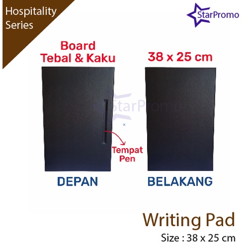 

HJK Writing Sign Pad Hotel Reception Desk with Pen Holder