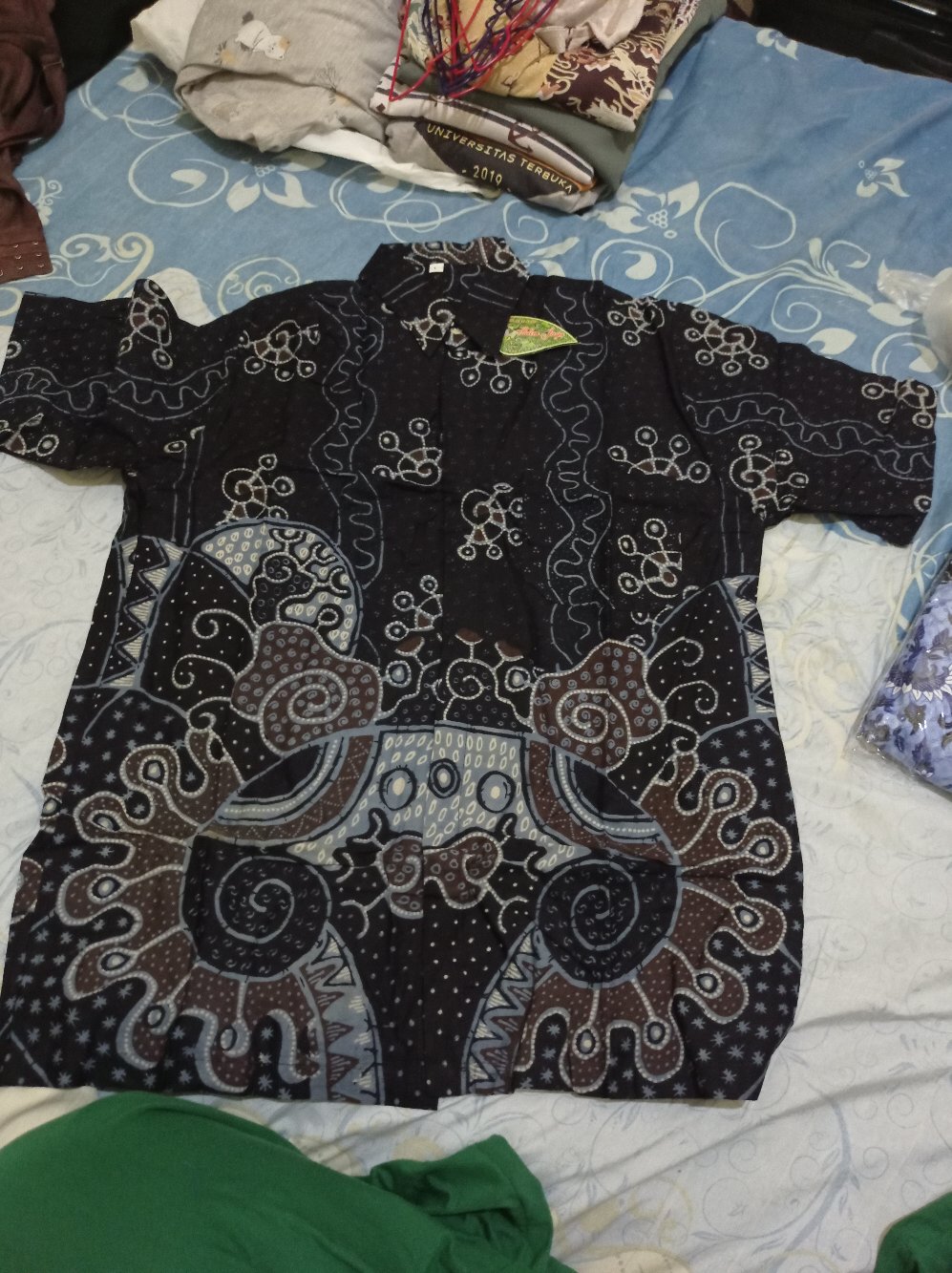 Batik Pendek Katun Ik