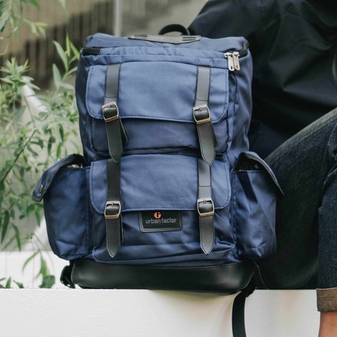 SAVAGE NAVY |ManNeedMe x URBAN| Tas Ransel Pria Wanita Tas Backpack ORIGINAL