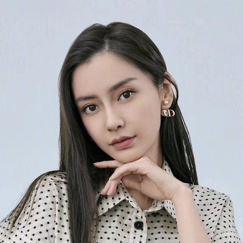 CD mutiara stud anting-anting sederhana gaya dingin sederhana anggun gaya selebriti anting-anting wa