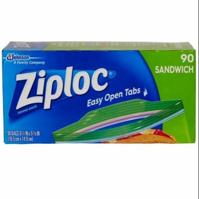 

ziploc sandwich isi 90