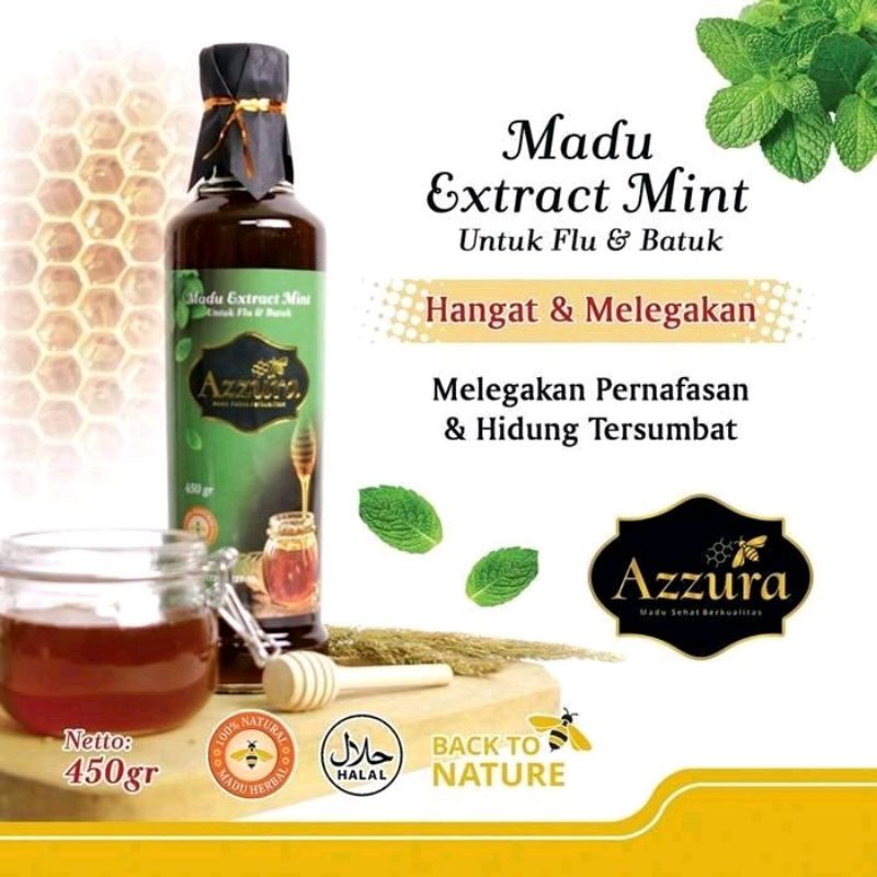 

Madu Azzura - Madu Extract Mint 300gr