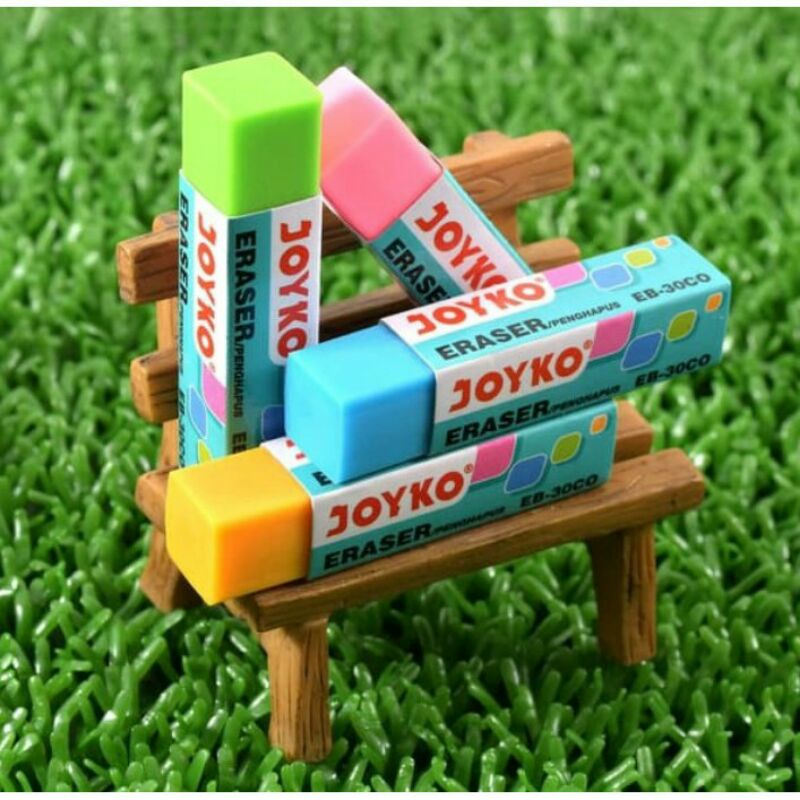 

Penghapus / setip pensil /pencil eraser / stip warna Joyko EB-30CO