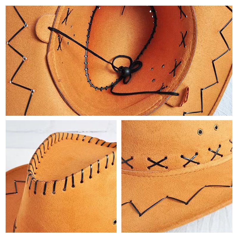Topi Koboy / Topi Cowboy Amerika Laken Dewasa - Topi Koboy Korean Import