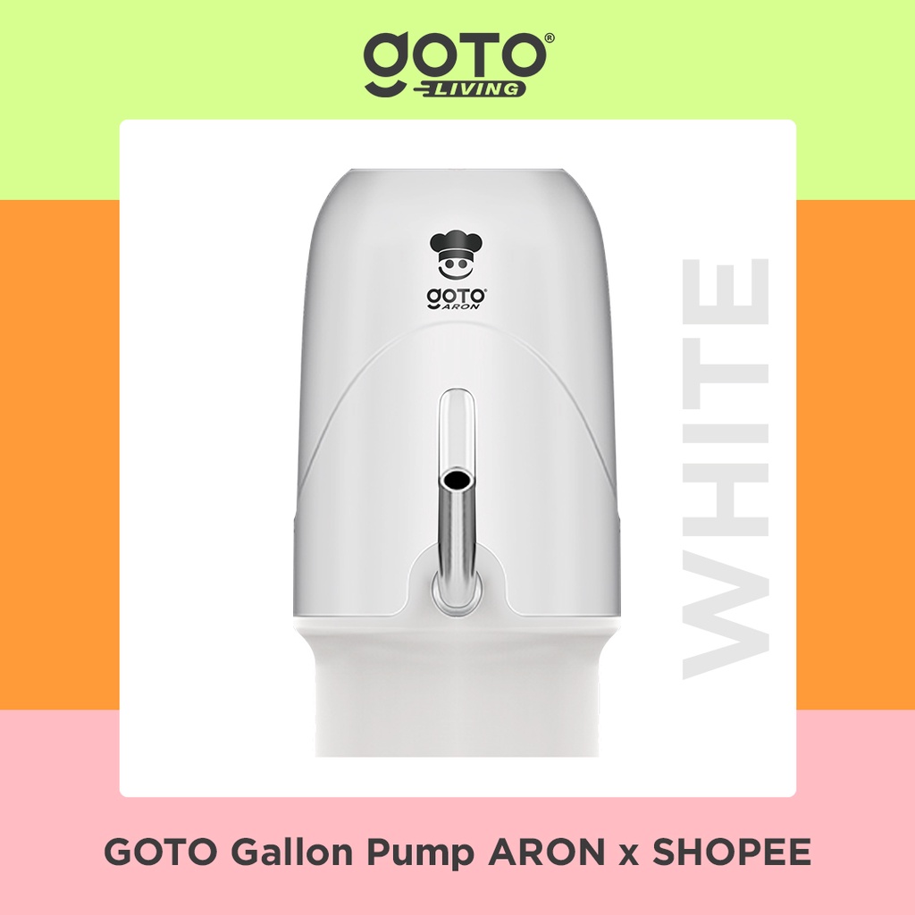Goto Aron x Shopee Pompa Galon elektrik Gallon Dispenser Air Minum Image 6