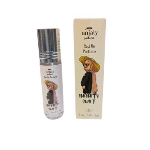 ANJALY ROLL ON PARFUME 6ML BPOM ORIGINAL /Parfum Baccarat Wanita/ Parfum Wanita tahan Lama 24 Jam Mewah Terwangi Non Alkohol