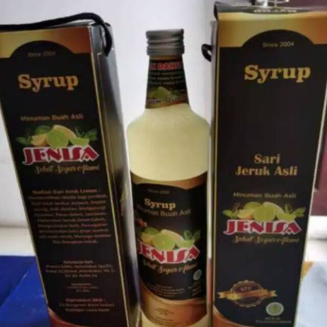 

Jenisa sirup jeruk nipis