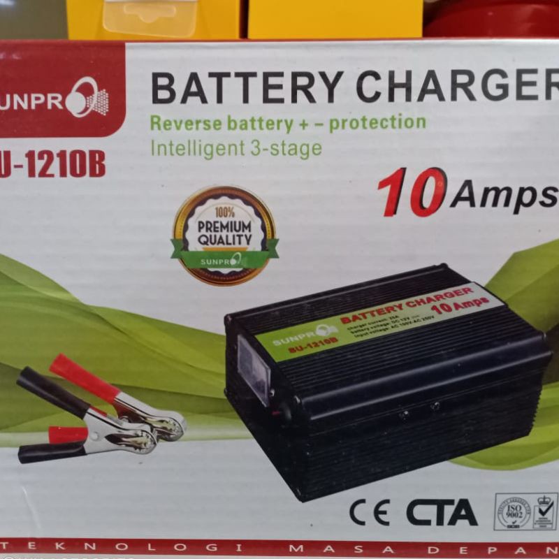 Jual cas aki sunpro 12V 10A | Shopee Indonesia