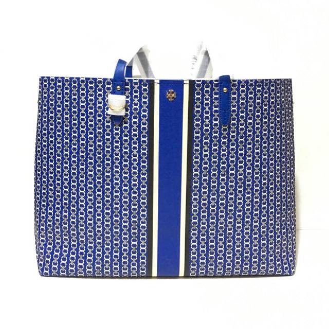 authentic tory burch gemini link tote large