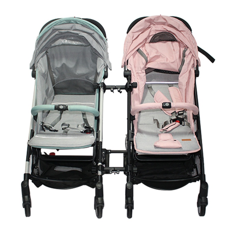 Mary 3pcs Strap Konektor Stroller Bayi Twin Universal Adjustable