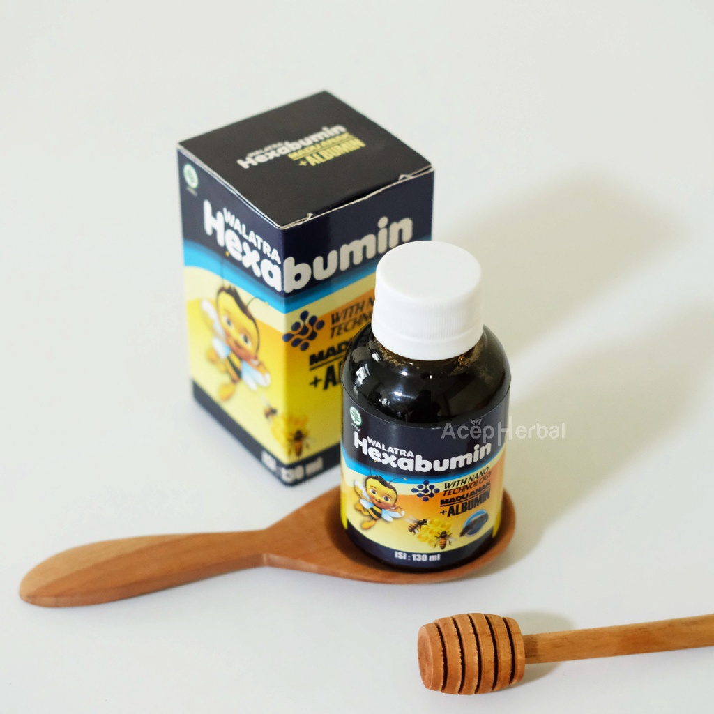 Obat Batuk Anak 1-2 Tahun Batuk Pilek Anak Berdahak Herbal Walatra Hexabumin Madu Anak Albumin 130 Ml With Nano Technology Original