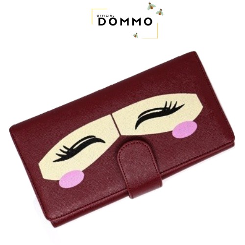 [LOKAL] DOMMO - D1099 DOMPET NIQAB - Dompet Lipat Wanita MORYMONY BISA COD DARI JAKARTA