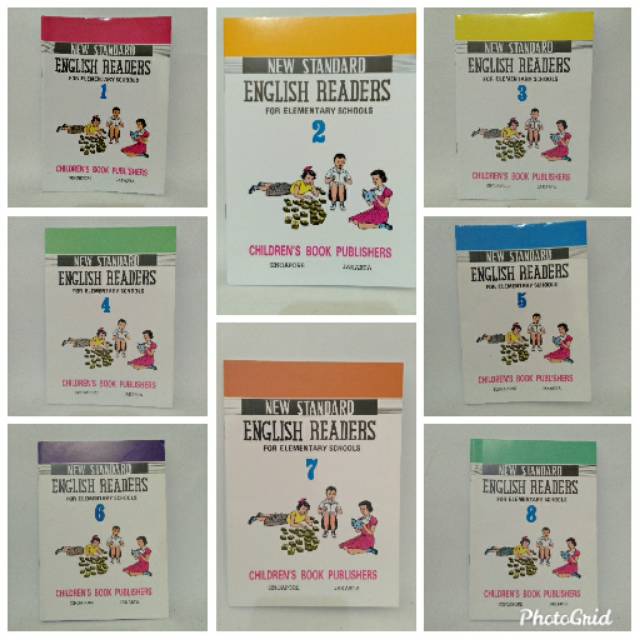 New Standard English Readers For Elementary School Vol.1-8