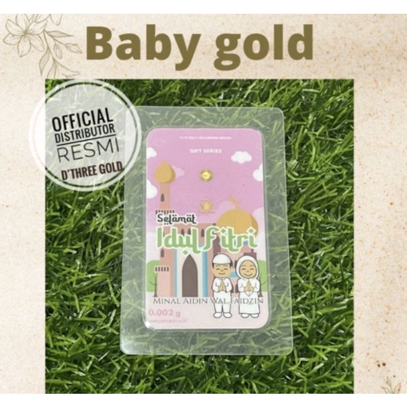 Baby Gold 0,002 Gram series Idul fitri
