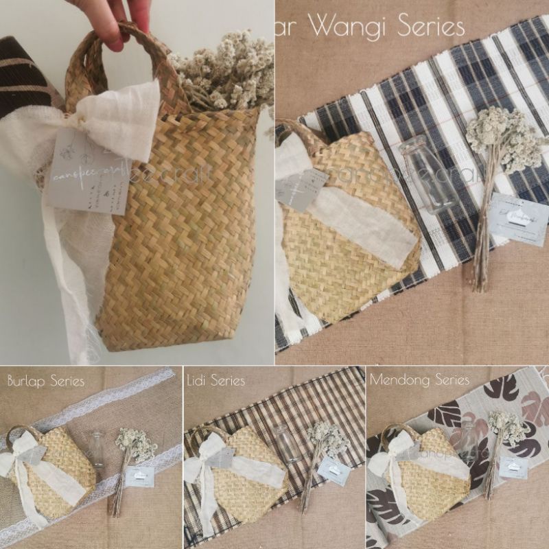 

Hampers Lebaran Taplak Serat Alam Natural