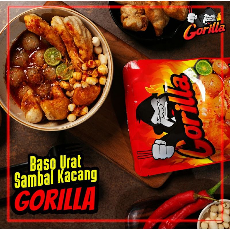 

gorilla baso sambal kacang