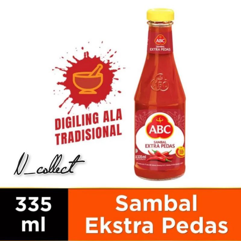 

ABC Sambal Extra Pedas 335ml