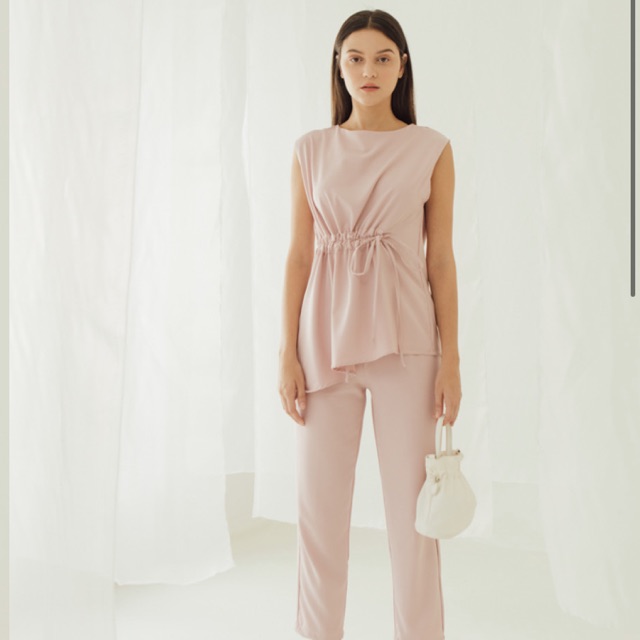 Oudre harlow set in pink