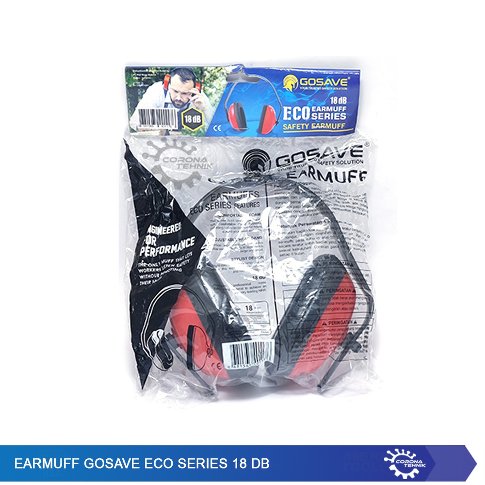 Ear Muff GOSAVE Eco Series 18 dB