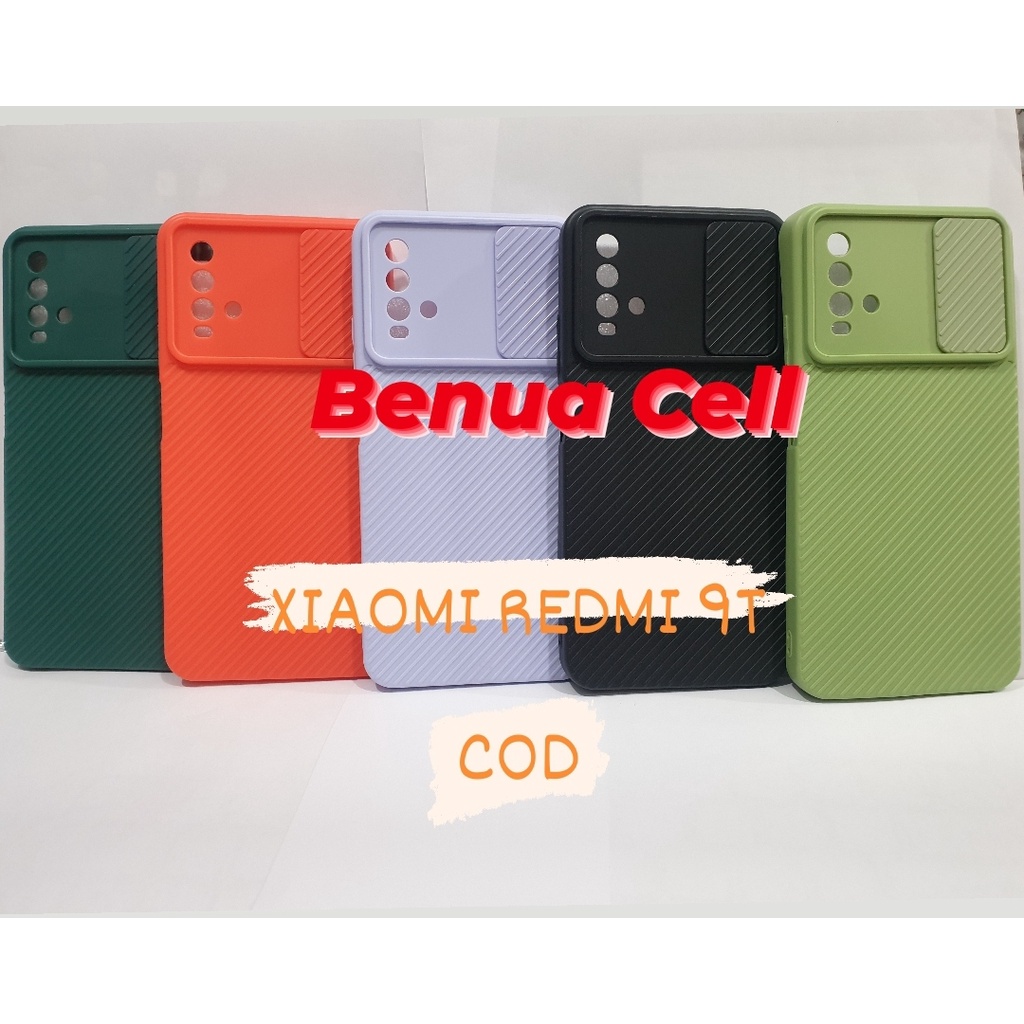 REDMI 9T - SOFTCASE CASE SLIDE KAMERA XIAOMI REDMI 9T