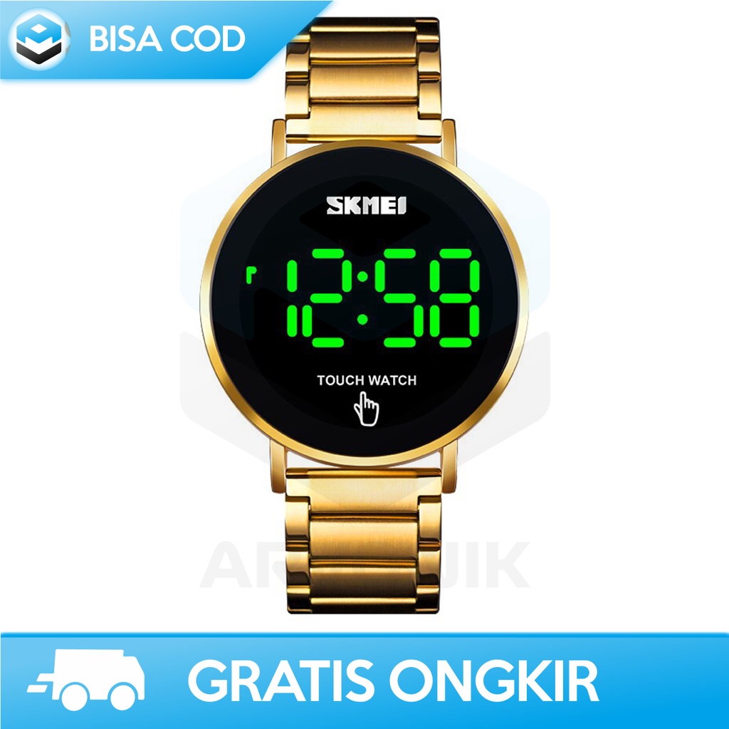 JAM TANGAN PRIA LAYAR SENTUH DIGITAL ANTI AIR SKMEI 1550 ORIGINAL