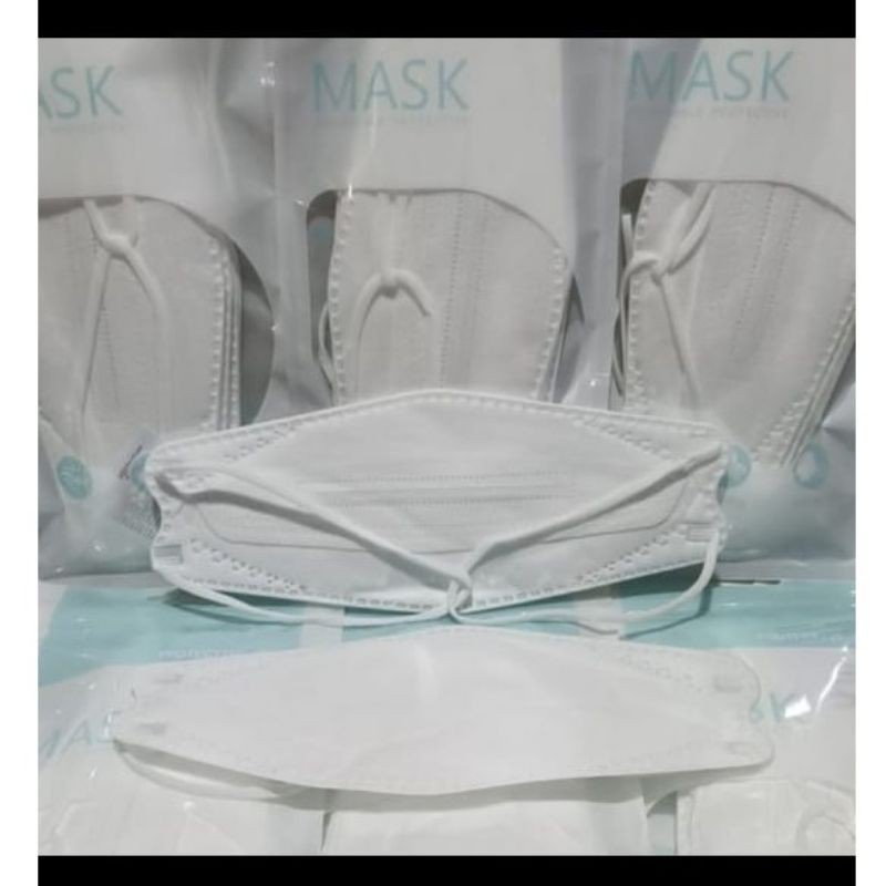 Masker KF94 Hijab Dewasa iCare 3D Evo Stereoscopic Fish isi 10pc