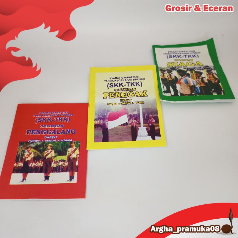 buku SKK/TKK Pramuka 100# siaga penggalang penegak