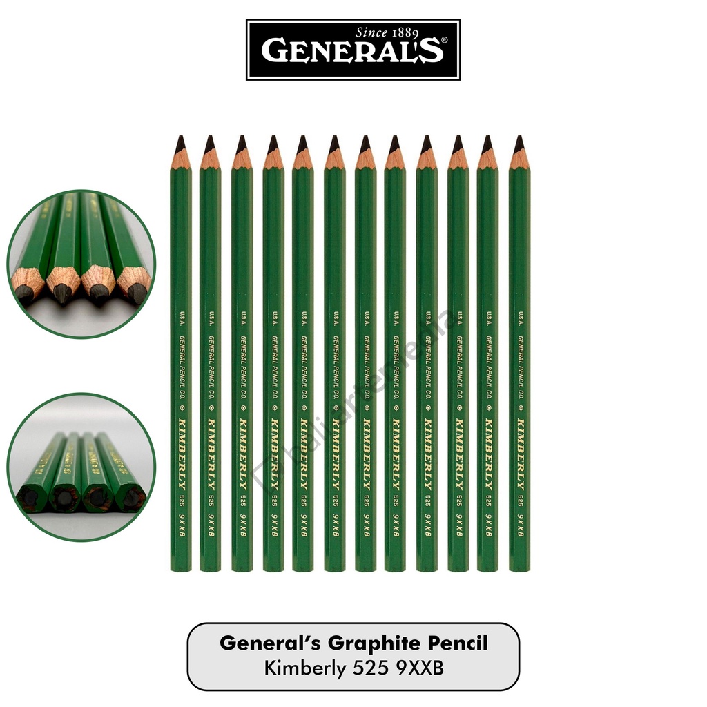 

General’s Graphite Pencil Kimberly 525 9XXB