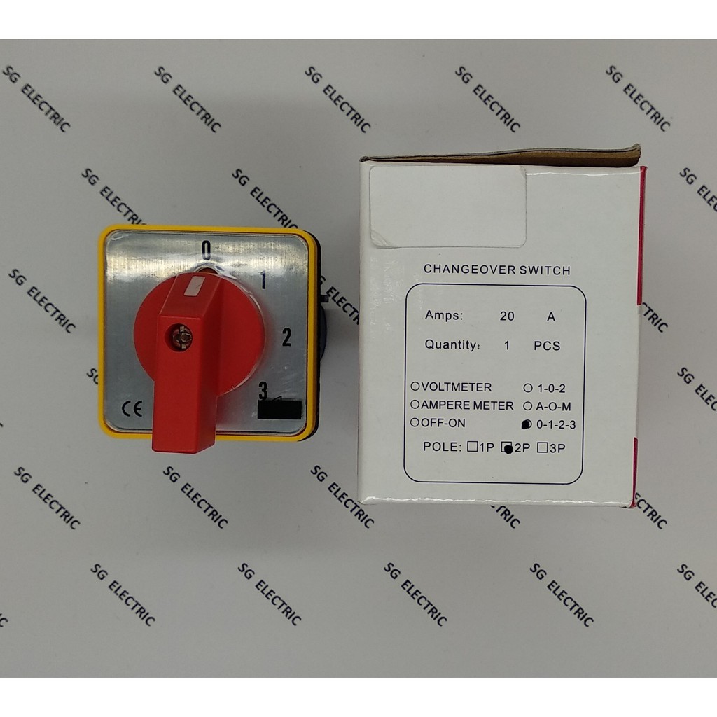 Rotary Switch SA16-4-2 - 0.1.2.3 - 2 Phase