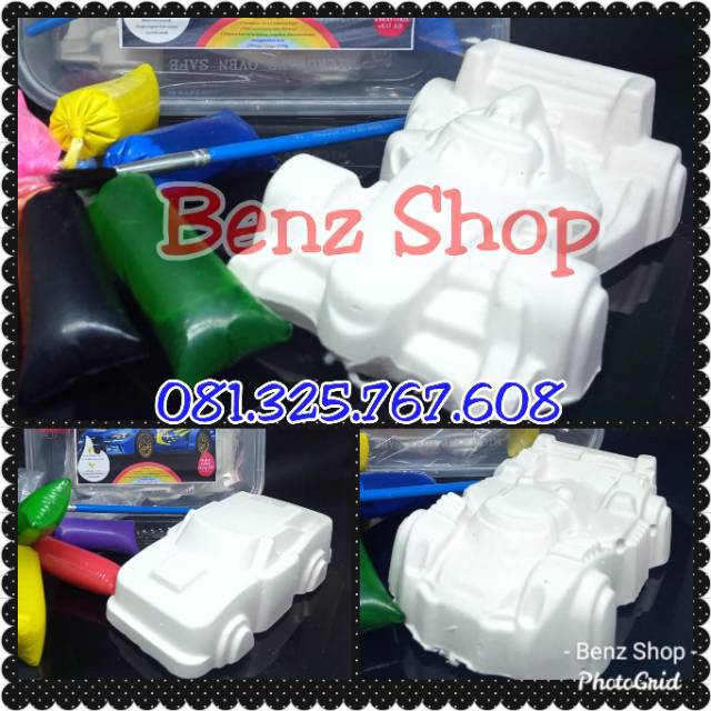 Paket Mewarnai Gypsum 3D