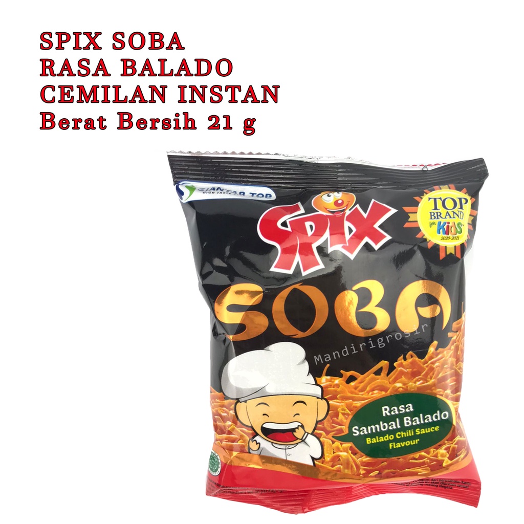 Ciki * SPIX SOBA * Makanan Instant * MAKANAN RINGAN * 21g