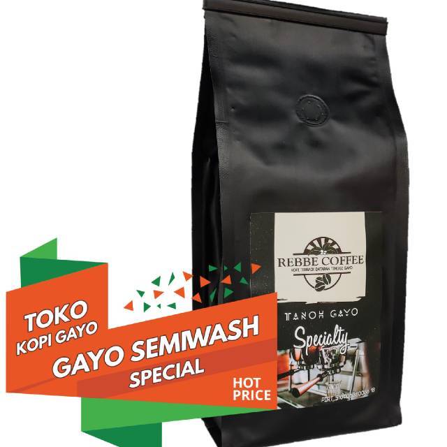 

KOPI GAYO ACEH ARABIKA SEMI WASHED 500G