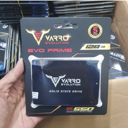 SSD VARRO 128/256GB EVOLUTION SATA III RW UP 550MB GARANSI 5TH - VARRO128