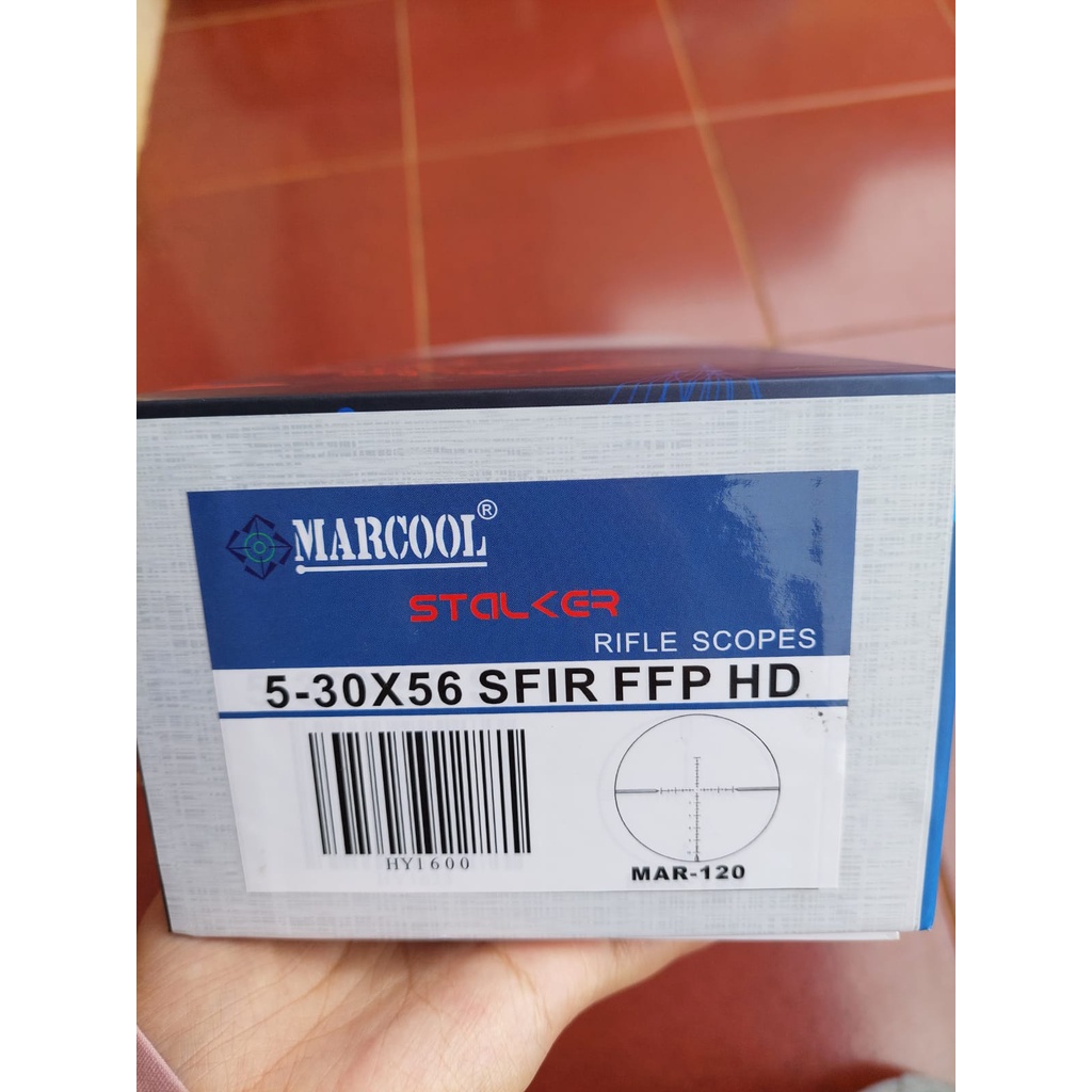 TELESKOP MARCOOL STALKER 5-30X56 FFP SFIR LENSA HD   HY-1600 TERBARU 2021