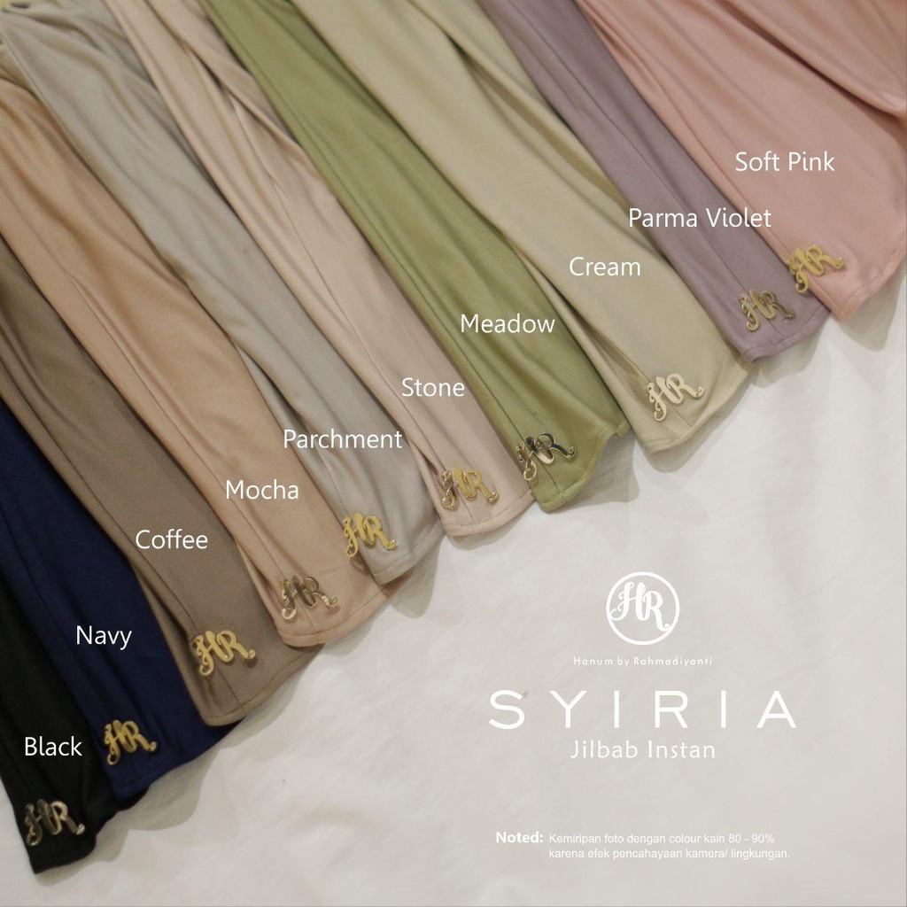 SYIRIA JILBAB INSTAN HANUM BY RAHMADIYANTI