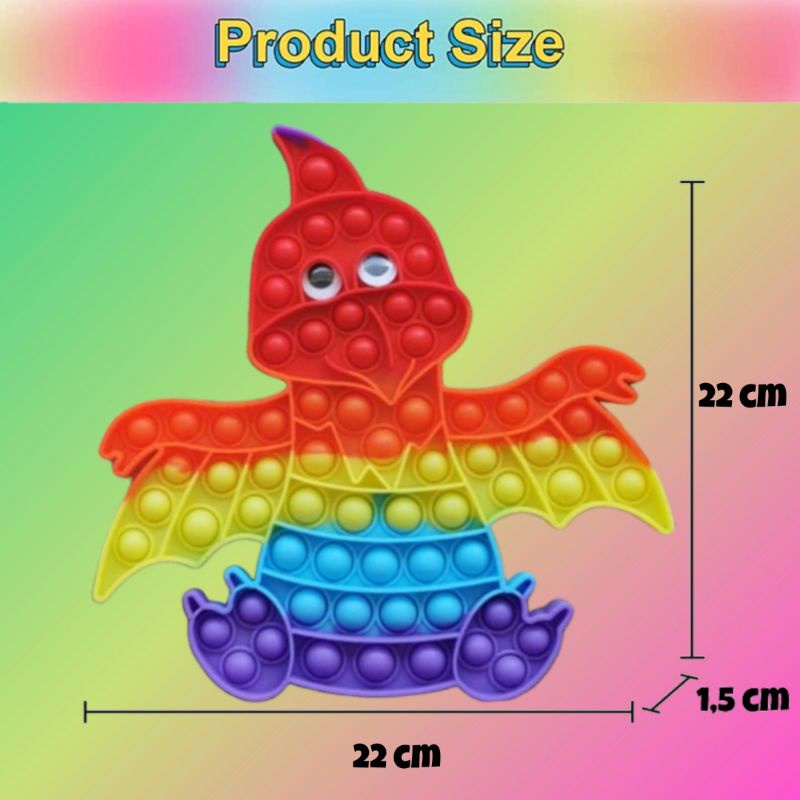 Pop it Dino Jumbo Pop it Jurassic Park Jumbo Original Pop It Dinosaurus Jumbo