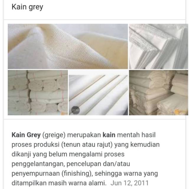 Bahan kanvas grey polos twill greige kain kanvas broken white canvas tebal